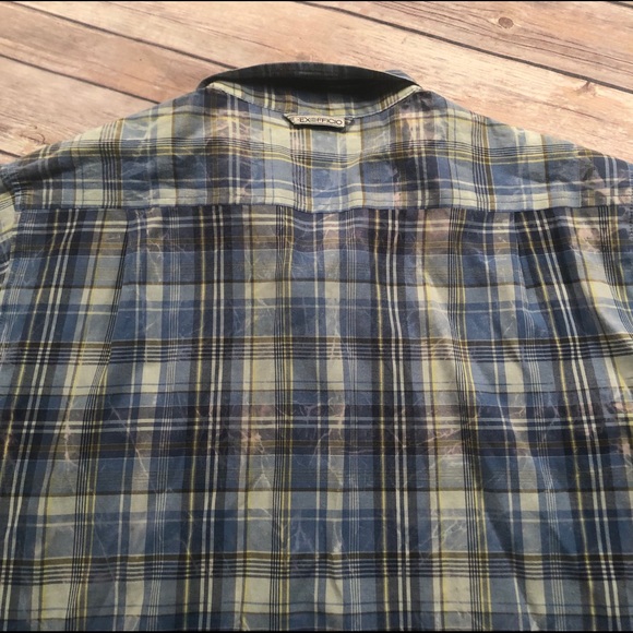 Lighting cool  Plaid Exofficio button-down shirt - Picture 2 of 4